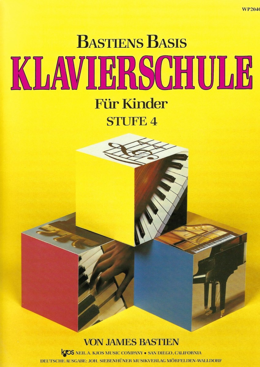 Bastiens Basis Klavierschule, Stufe 4 für Kinder